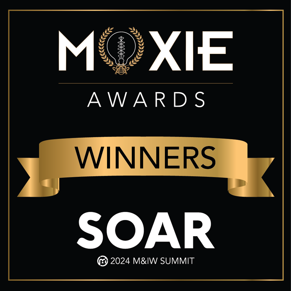 M&IW Moxie Awards logo with WINNERS written in a gold ribbon and the M&IW logo at the bottom