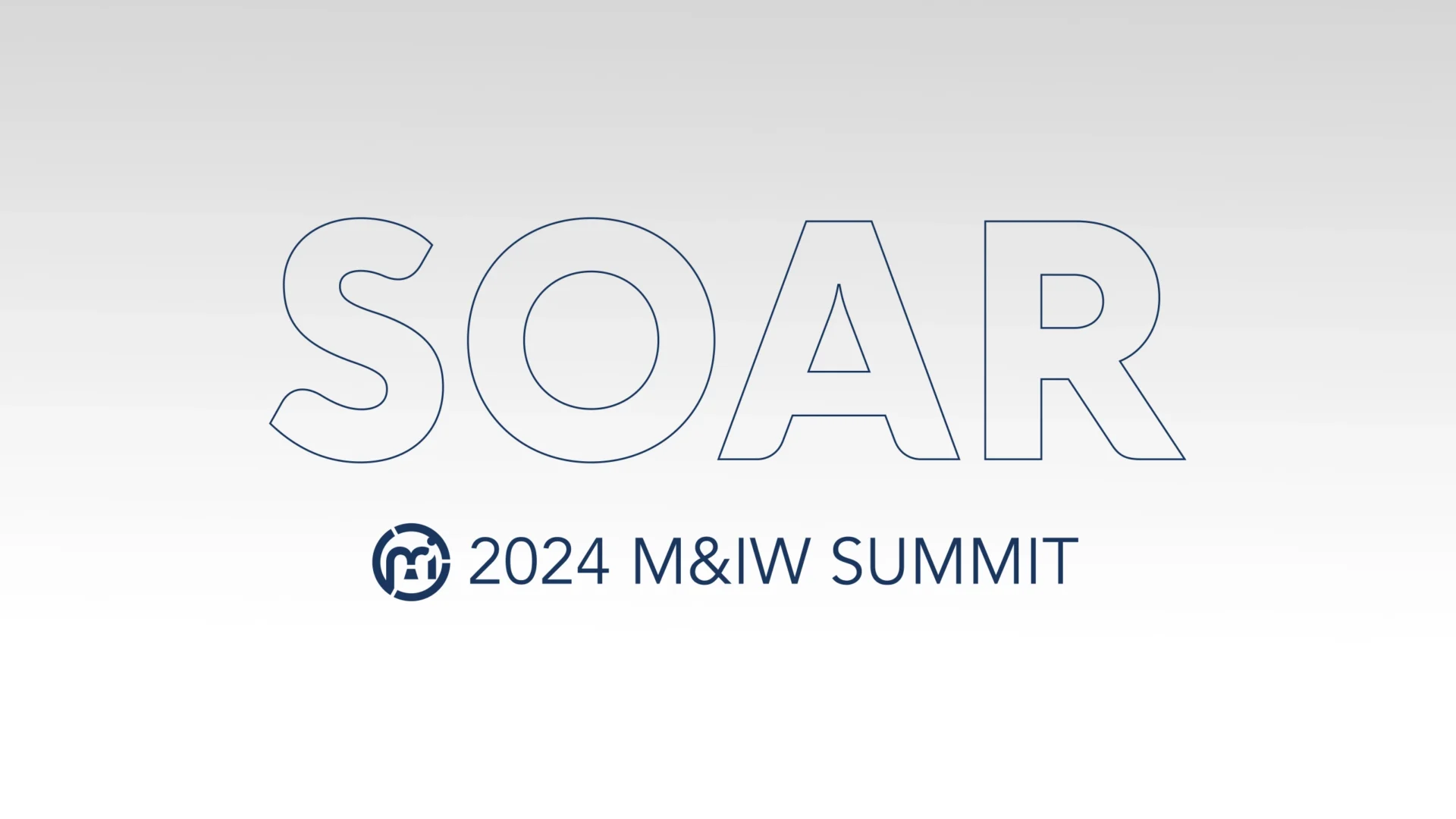 2024 M&IW Summit Soar Logo