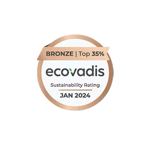Bronze Medal – EcoVadis Sustainability Rating