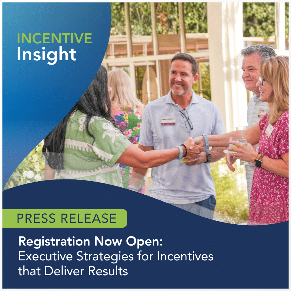 M&IW Press Release: Registration Now Open for "Executive Strategies for Incentives that Deliver Results"