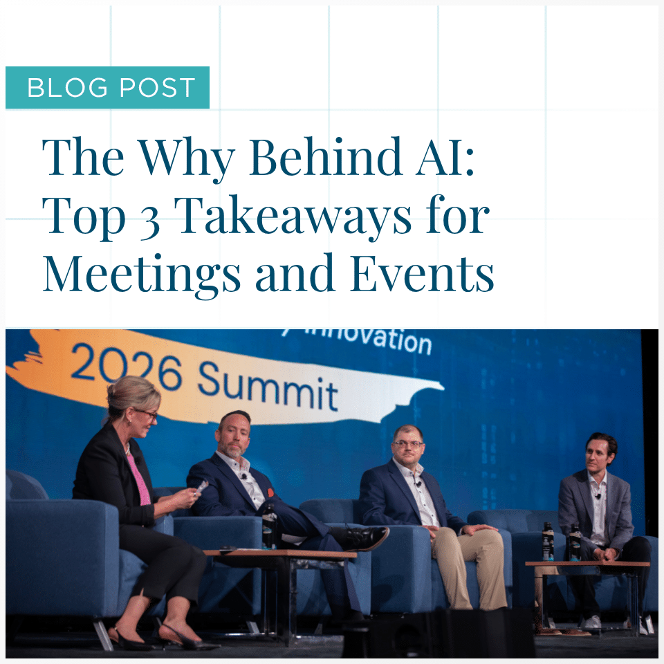 M&IW Blog Post - The Why Behind AI: Top 3 Takeaways for Meetings and Events